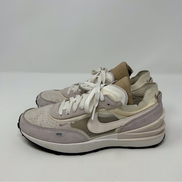 Nike Waffle One Summit White Infinite Lilac Lace Up Sneakers Size 7 - Picture 7 of 12
